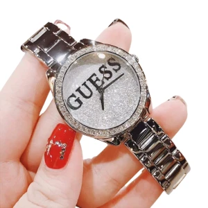 GUESS Crystal Stainless Ladies Watch