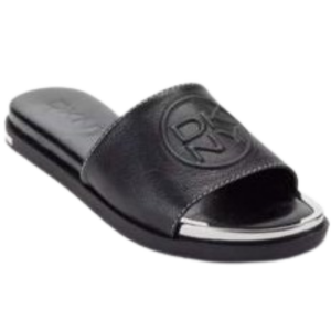 DKNY Leather Flats/Black/Size 7