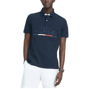 TH Men's Polo Shirt/Navy/LARGE