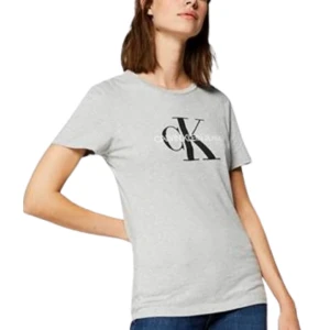 CK Ladies T Shirt/Gray/Large