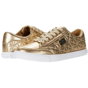 G by Guess Quilted Sneakers/Gold/Size 6.5