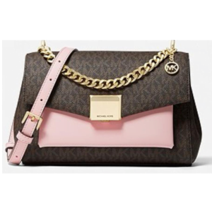 MK Carmen Crossbody/Brown-Pink