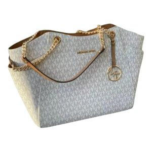 Michael Kors Jet Set Chain Tote Bag/Vanilla