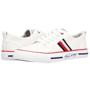 TH Ladies Script Sneakers/White/Size 39 (8.5)