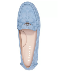 Coach loafer/baby blue/size 8.5