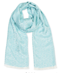 Calvin Klein scarf/baby blue color