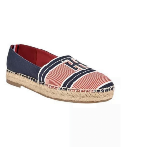 Tommy Hilfiger women's flat/red/navy/size 8.5