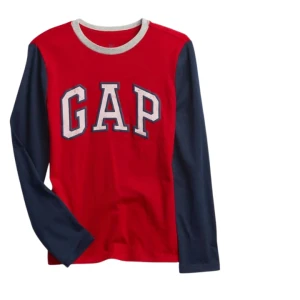 GAP long sleeve T-shirt for boys/blue.red/medium