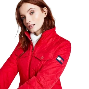 Tommy Hilfiger women's jacket/red/large