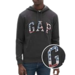 GAP men's sweatshirt/dark grey/large.