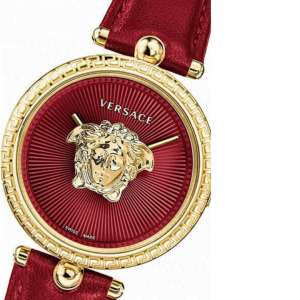 Versace watch for ladies/red