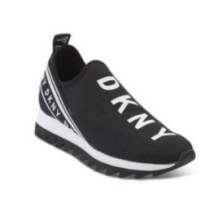 DKNY BLACK WOMNE'S SNEAKERS/SIZE 10
