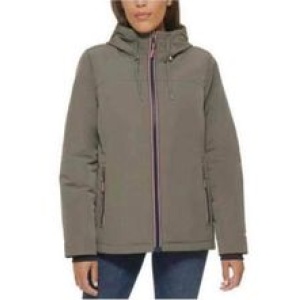TOMMY HILFIGER WOMEN'S JACKET/OLIVE GREEN/LARGE.