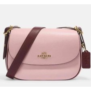 COACH CROSSBODY BAG/PINK RED