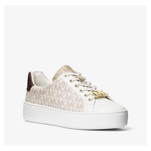 MICHAEL KORS WHITE SHOSE FOR WOMEN SIZE 37.