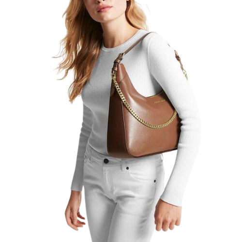 MICHAEL KORS Wilma Large Leather Shoulder Bag – Fashion HUB KSA