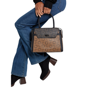 GUESS FACTORY   Cassey Logo Satchel - Image 3