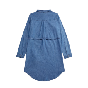 Alternative view of CALVIN KLEIN Girl's Button Down Denim Dress