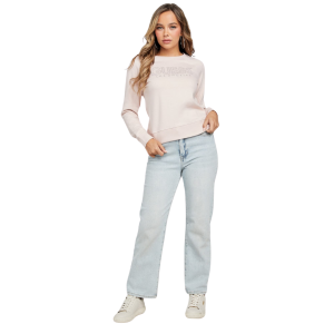 Ruby Logo Sweatshirt -Dimrose