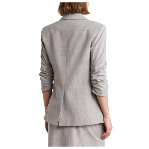 Alternative view of Calvin Klein Windowpane Plaid Sleeve Blazer
