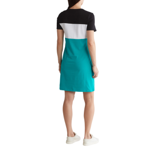 Alternative view of Calvin Klein Colorblock Logo T-Shirt Dress -Jungle