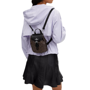 Alternative view of COACH       Amelia Convertible Backpack In Signature Canvas