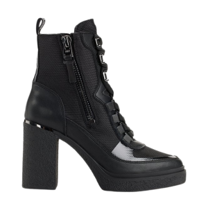 DKNY      Toia Leather Lace-Up Platform Booties - Image 3