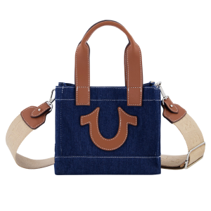 True Religion Brand Jeans        TR Mini Denim Tote Bag