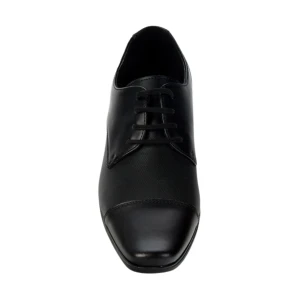 CALVIN KLEIN        Cap-Toe Leather Oxfords - Image 4