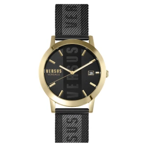 VERSUS Versace           Barbes Mesh Strap Watch, 44mm