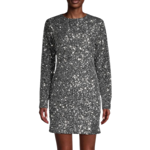 MICHAEL KORS Sequin Mini Shift Dress