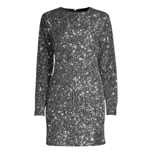 MICHAEL KORS Sequin Mini Shift Dress - Image 3