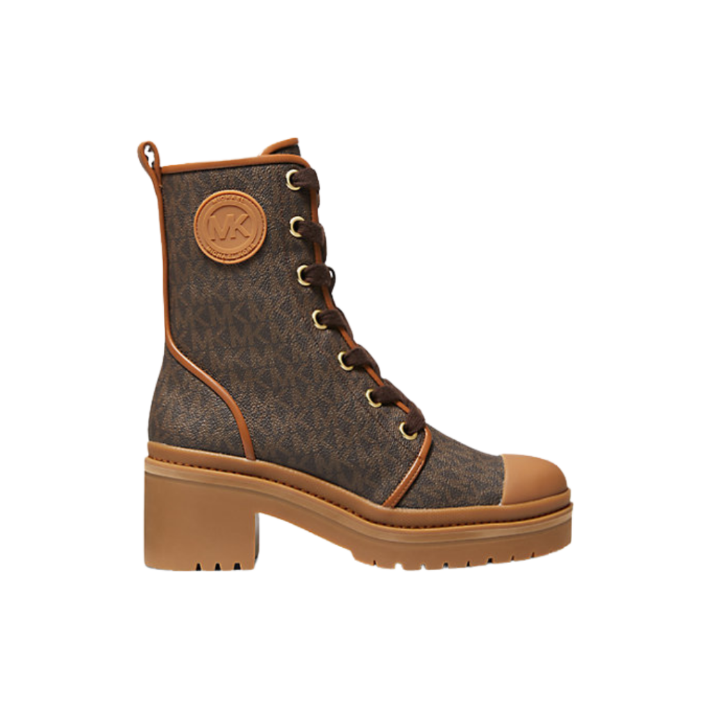 corey logo combat boot michael kors