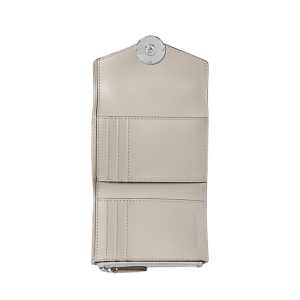 MICHAEL KORS Carmen Medium Metallic Crocodile Embossed Tri-Fold Envelope Wallet - Image 2