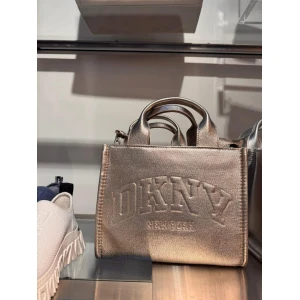 Dkny New York Bronze Tote Bag .
