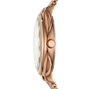 Alternative view of FOSSIL Laney Three-Hand, Rose Gold-Tone Watch