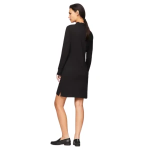TOMMY HILFIGER SLIM FIT LONG-SLEEVE POLO DRESS - Image 4