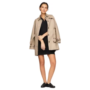 TOMMY HILFIGER SLIM FIT LONG-SLEEVE POLO DRESS - Image 3