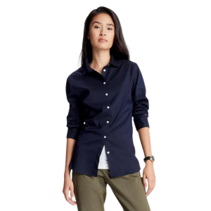 TOMMY HILFIGER SLIM FIT SOLID SHIRT