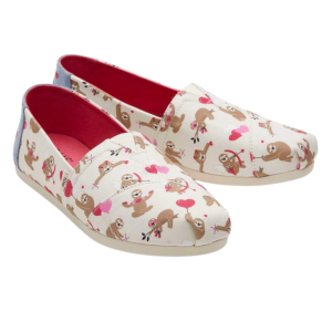 TOMS Alpargata Denim Embroidered Hearts