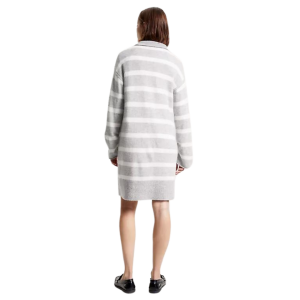 Alternative view of TOMMY HILFIGER WOOL STRIPE POLO SWEATER DRESS