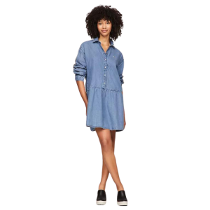 Alternative view of TOMMY JEANS CHAMBRAY SHIRTDRESS