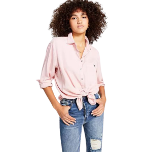 CALVIN KLEIN JEANS Women's Button-Front Top