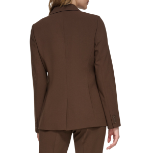 Alternative view of Calvin Klein Woven Lux Stretch Notch Lapel Collar Jacket