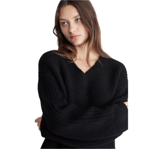 Calvin Klein Oversized Fit V-Neck Sweater