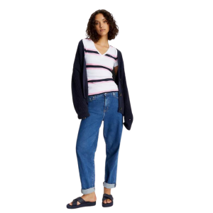 Alternative view of TOMMY HILFIGER SLIM FIT FAVORITE STRIPE V-NECK T-SHIRT