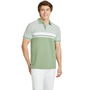 Alternative view of GUESS Eco Kai Color-Block Polo Shirt