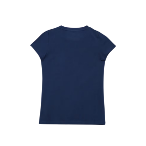 Alternative view of GUESS Rhinestone Chain Mesh Logo Tee