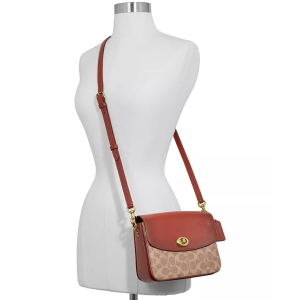 Alternative view of COACH Coated Canvas Signature Cassie Crossbody
