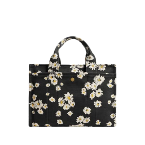 Alternative view of COACH Cargo Tote with Floral Prin